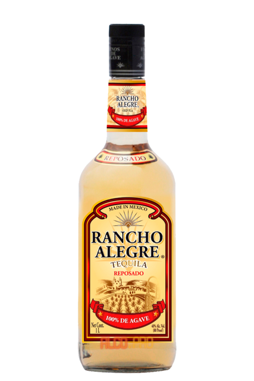 Rancho Alegre Reposado 100% de Agave Текила Ранчо Алегре Репосадо 100% де Агаве