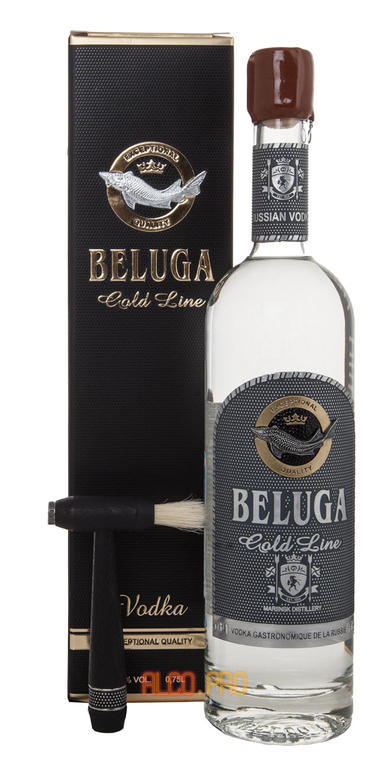 Beluga Gold Line водка Белуга Золотая Линия с кисточкой в п/у