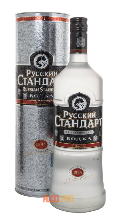Russian Standard водка Русский Стандарт 1 л в п/у Russian Standard водка Русский Стандарт 1 л в п/у