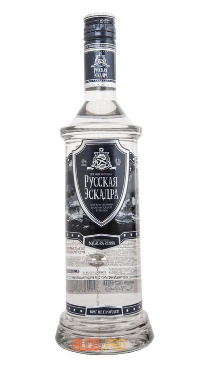Водка Русская Эскадра Серебряная Мина 0.7л Водка Русская Эскадра Серебряная Мина 0.7л