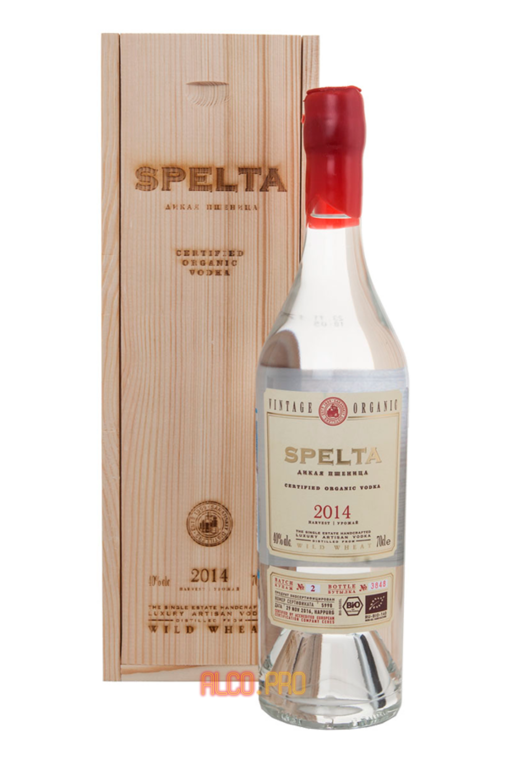 Водка Spelta дикая пшеница Водка Spelta дикая пшеница