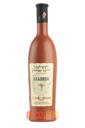 Vaziani Company Ahasheni грузинское вино Вазиани Ахашени в глиняной бутылке