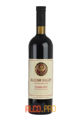Iberika Alazani Valley Red грузинское вино Иберика Алазанская Долина Красное