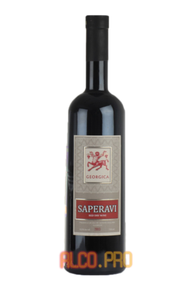 Georgica Saperavi грузинское вино Георгика Саперави