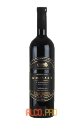 Iveria Valley Kindzmarauli грузинское вино Иверия Валлей Киндзмараули