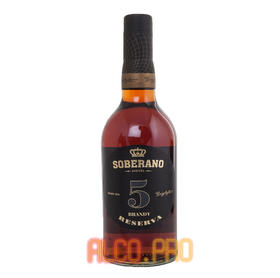 Soberano 5 лет хересный бренди Соберано 5 лет