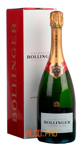 Bollinger Special Cuvee Brut gift box шампанское Болингер Спесиаль Кюве брют п/у