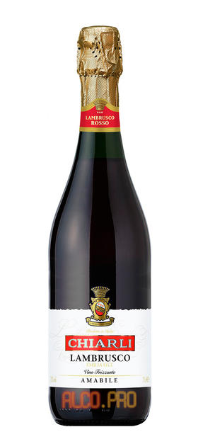 Lambrusco dell`Emilia Rosso шампанское Ламбруско дэль`Эмилия Россо