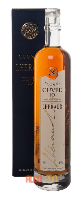 Lheraud Cognac Cuvee 10 коньяк Леро Коньяк Кюве 10