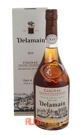 Delamain Grande Champagne Pale & Dry XO 0,7l Коньяк Делямэн Гранд Шампань Пейл Энд Драй ХО 0,7л в п/у