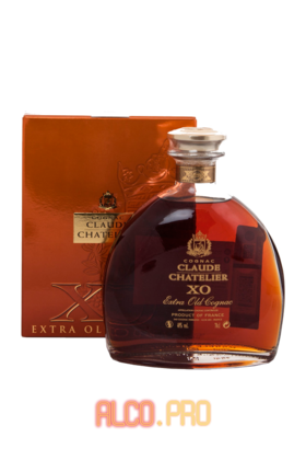 Claude Chatelier XO gift box коньяк Клод Шатилье ИКСО п/у