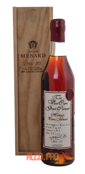 Menard Tres Vieux Grande Fine Champagne коньяк Менар Тре Вье Гранд Фин Шампань