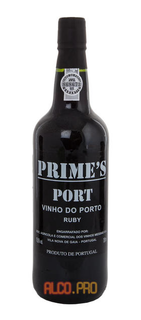 Primes Ruby Port портвейн Праймс Руби Порт