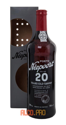 Niepoort 20 years old Tawny Портвейн Нипорт Тони 20 лет