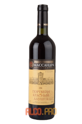 Портвейн Красный Алушта Массандра 