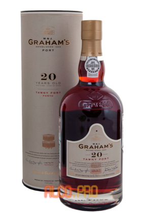 Grahams Tawny Port 20 years портвейн Грэмс Тони 20 лет в тубе