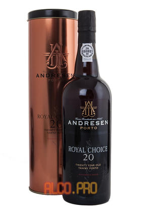 Andresen Royal Choice Tawny 20 yrs портвейн Адресен Рояль Чойс Тони 20 лет