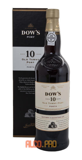 Dows 10 years old Tawny Портвейн Доуз Тони 10 лет