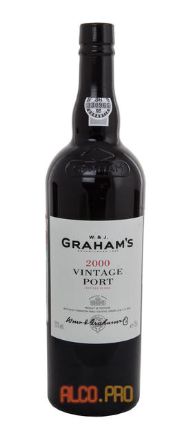 Grahams Vintage Port 2000 портвейн Грэмс Винтаж Порт 2000
