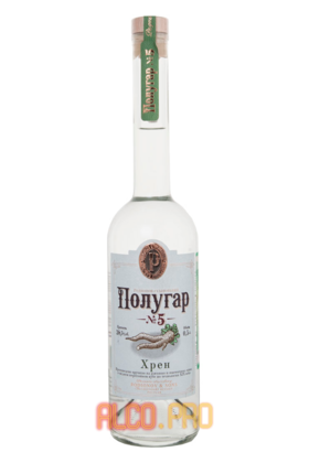 Водка Полугар № 5 Хрен 0.5l
