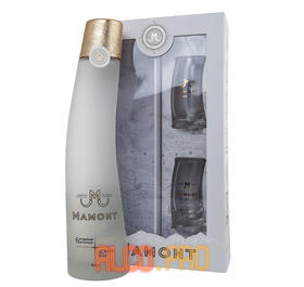 Mamont водка Мамонт 0.7l в п/у + 2 рюмки