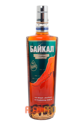 Baikal на Кедровых Орешках 0.5 л настойка горькая Байкал на Кедровых Орешках 0,5 л