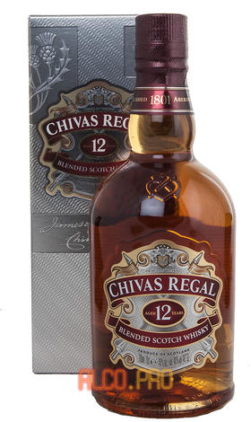 Chivas Regal 12 years old gift box виски Чивас Ригал 12 лет в п/у