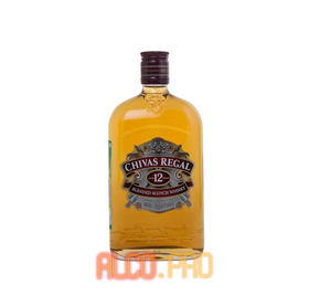 Chivas Regal 12 years 500 ml виски Чивас Ригал 12 лет 0.5 л фляжка