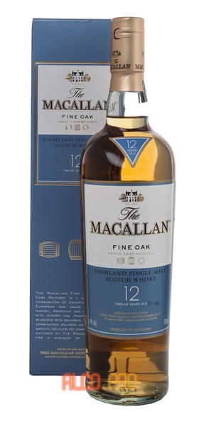 Macallan fine oak 12 years виски Макаллан файн оук 12 лет