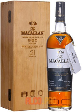 Macallan 21 years виски Макаллан 21 лет