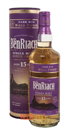 Benriach Dark Rum 15 years виски Бенриах Дарк Ром 15 лет