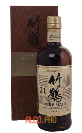 Nikka Pure Malt Taketsuru 21 years виски Никка Пью Молт Такецуру 21 год