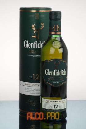 Glenfiddich 12 years old виски Гленфиддик 12 лет