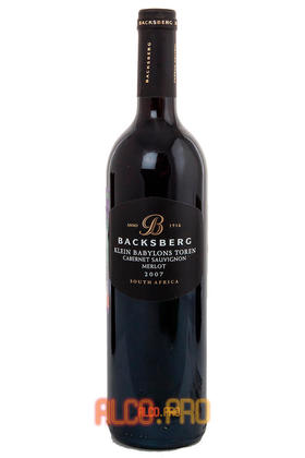 Backsberg Cabernet Sauvignon Merlot вино Баксберг Каберне Совиньон Мерло