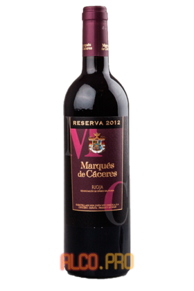 Marques de Caceres Reserva 2010 Rioja DOC испанское вино Вино Маркес де Касерес Резерва ДОК Риоха 2010