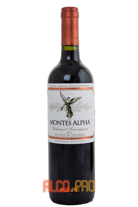 Montes Alpha Cabernet Sauvignon 2011 чилийское вино Монтес Альфа Каберне Совиньон 2011