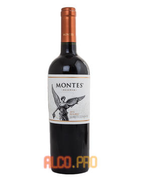 Montes Reserva Malbec 2013 чилийское вино Монтес Резерва Мальбек 2013