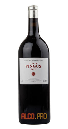 Flor de Pingus 2012 испанское вино Флор де Пингус 2012 1.5L