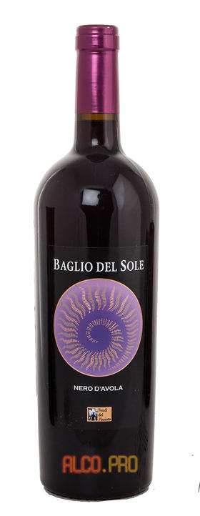Feudi del Pisciotto Baglio del Sole Nero Davola Итальянское Вино Феуди дель Пишотто Балье дель Соле Неро Давола