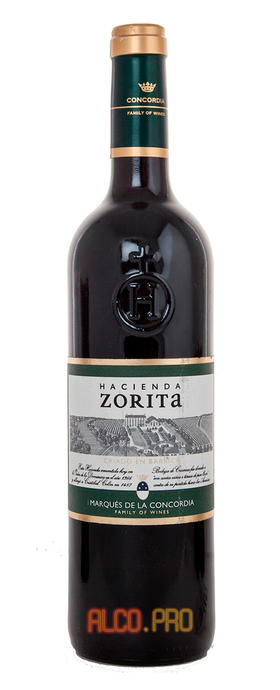 Marques De La Concordia Zorita испанское вино Маркиз Де Ла Конкордиа Зорита