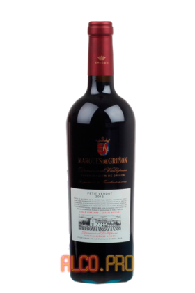 Marques de Grinon Petit Verdot испанское вино Маркес де Гриньон Пти Вердо