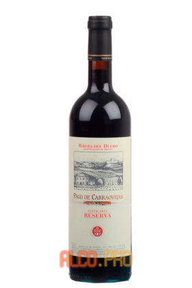 Pago de Carraovejas Reserva Ribera del Duero DO испанское вино Паго де Карраовьехас Ресерва