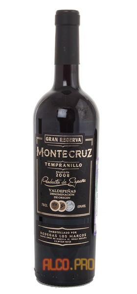 MontecruZ Gran Reserva испанское вино Монтекрус Гран Резерва