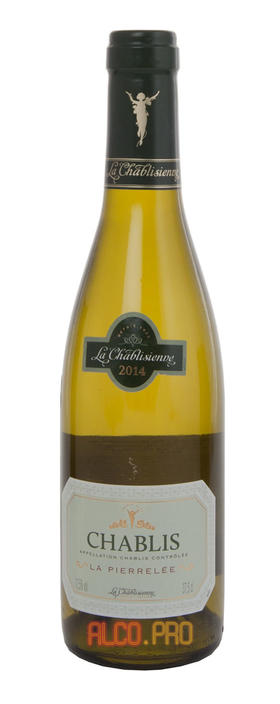 La Chablisienne Chablis АОС La Pierrelee Французское вино Ла Шаблизьен Шабли АОС Ля Пьерреле