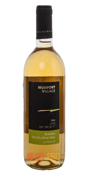 Barkan Semillon Monfort израильское вино Баркан Семийон Монфор