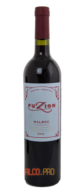 Fuzion Malbec Аргентинское вино Фьюжн Мальбек 