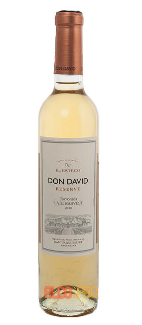 Michel Torino Don David Torrontes Late Harvest 2012 Аргентинское вино Мишель Торино Дон Давид Торронтес Лэйт Хэрвест 2012