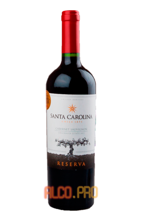 Santa Carolina Reserva Cabernet Sauvignon чилийское вино Санта Каролина Каберне Совиньон Резерва