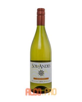 Sol de Andes Chardonnay Чилийское вино Сол де Андес Шардонне