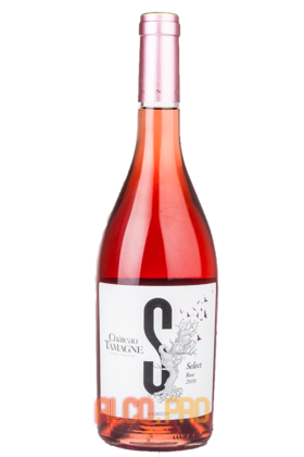 Chateau Tamagne Select Rose вино Шато Тамань Селект Розе